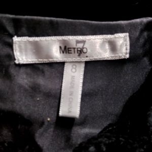 Metro 7 Velvet bolo jacket